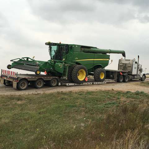 On The Go Haul & Tow Inc. Regina Farm Equipment Hauling & Towing (Air Drills)